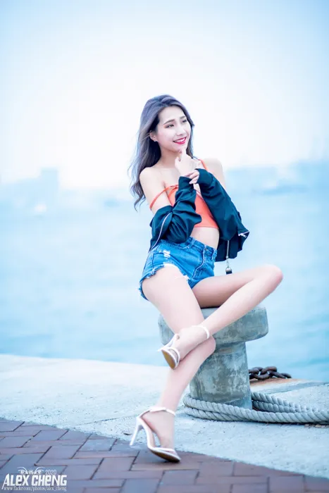 [Mzsock] NO.023 Long-legged beauty model Anita Zhuxuan sexy outdoor shot street photography#[44P]-39