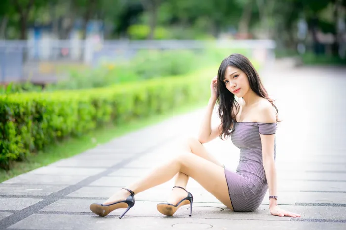 [Mzsock] NO.045 Bao Stockings and High Heels Beautiful Legs Outdoor Shot street photography#[79P]-60